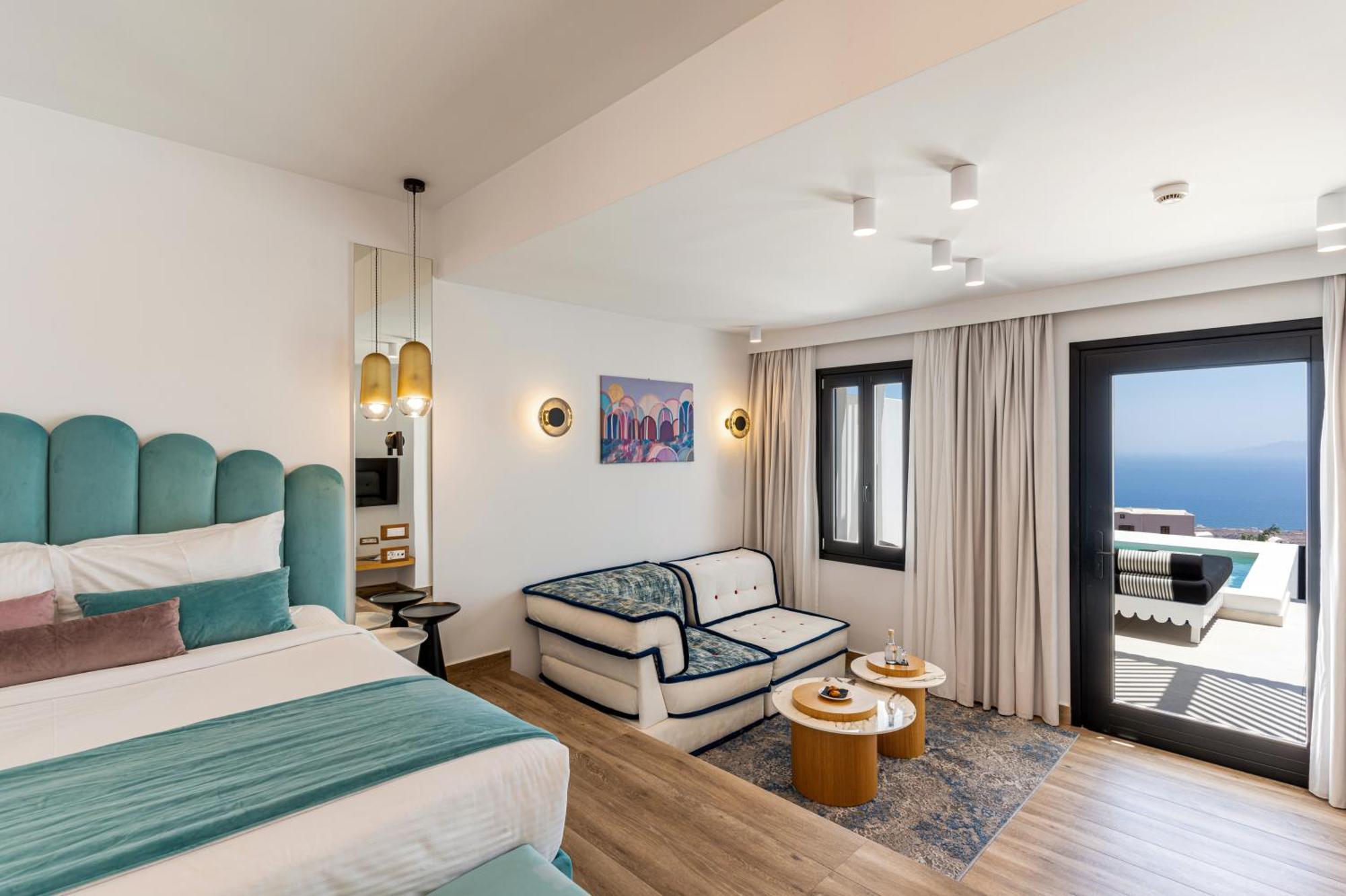 Cresanto Luxury Suites Imerovigli  Bagian luar foto